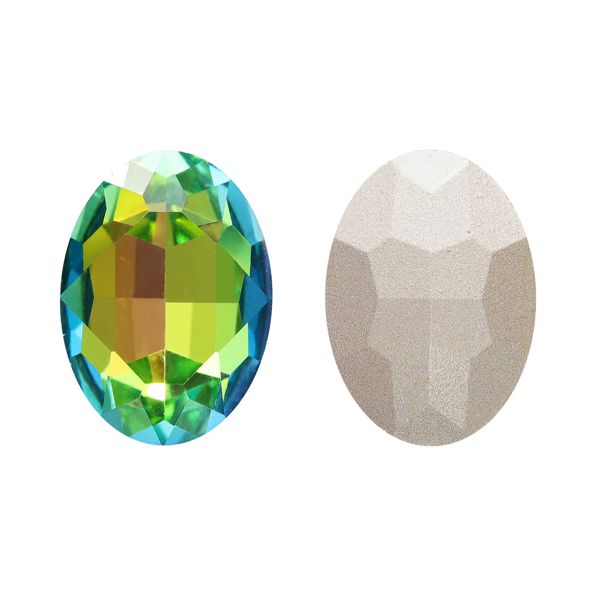 Sphinx Oval Shape High Quality Glass Pointed Back Fancy Rhinestones WholesaleRhinestone Main image