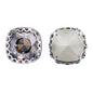 Satin Cushion Square Shape High-Quality Glass Sew-on Nest Hollow Claw Rhinestones WholesaleRhinestone