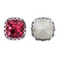 Rose Cushion Square Shape High-Quality Glass Sew-on Nest Hollow Claw Rhinestones WholesaleRhinestone