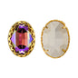 Ghost Light Oval Shape High-Quality Glass Sew-on Nest Hollow Claw Rhinestones WholesaleRhinestone