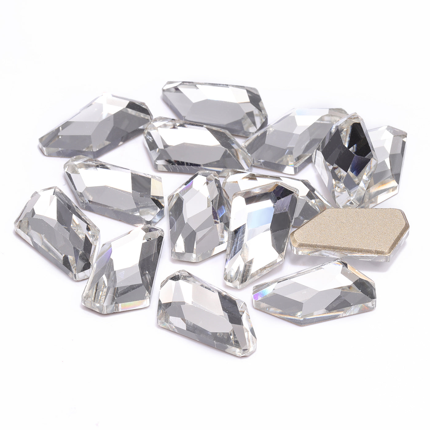 Crystal De-Art Glass Glass Bisel Flat Rhinestons Imagen secundaria del producto