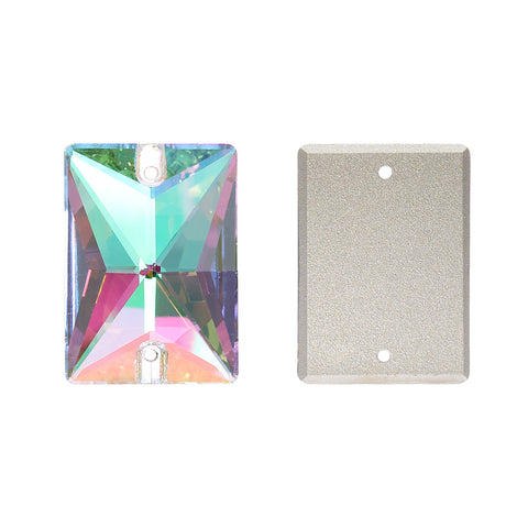 Crystal Phantom Rectangle Shape High Quality Glass Sew-on Rhinestones Secondary image