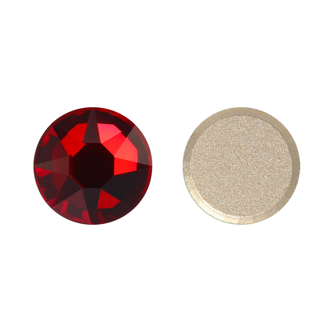 Siam XIRIUS Round Shape High Quality Glass Beveled Flat Back Rhinestones WholesaleRhinestone