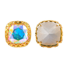 Crystal AB Cushion Forma quadrada