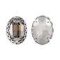 Satin Oval Shape High-Quality Glass Sew-on Nest Hollow Claw Rhinestones WholesaleRhinestone