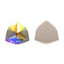 Crystal AB Trilliant Shape High Quality Glass Beveled Flat Back Rhinestones WholesaleRhinestone