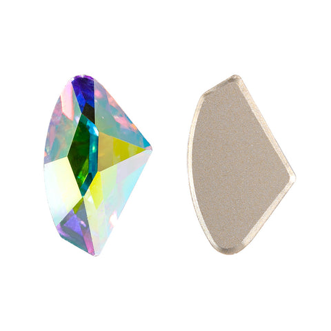 Crystal AB Galactic Shape High Quality Glass Beveled Flat Back Rhinestones WholesaleRhinestone 메인 이미지