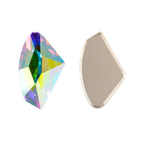 Crystal AB Galactic Shape High Quality Glass Beveled Flat Back Rhinestones WholesaleRhinestone