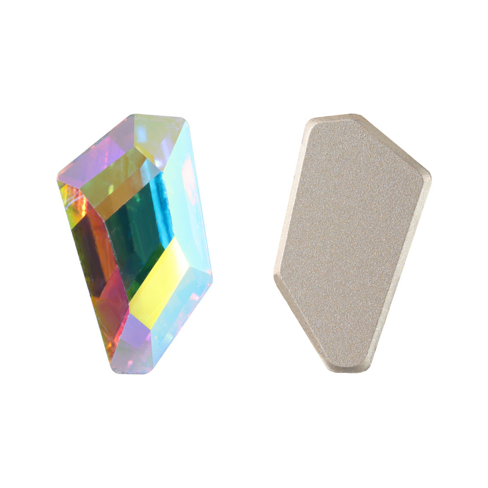 Crystal AB De-Art Shape High Quality Glass Beveled Flat Back Rhinestones WholesaleRhinestone Hauptbild