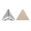 Crystal Rivoli Triangle Shape High Quality Glass Beveled Flat Back Rhinestones WholesaleRhinestone