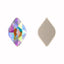 Crystal AB Lemon Shape High Quality Glass Beveled Flat Back Rhinestones WholesaleRhinestone