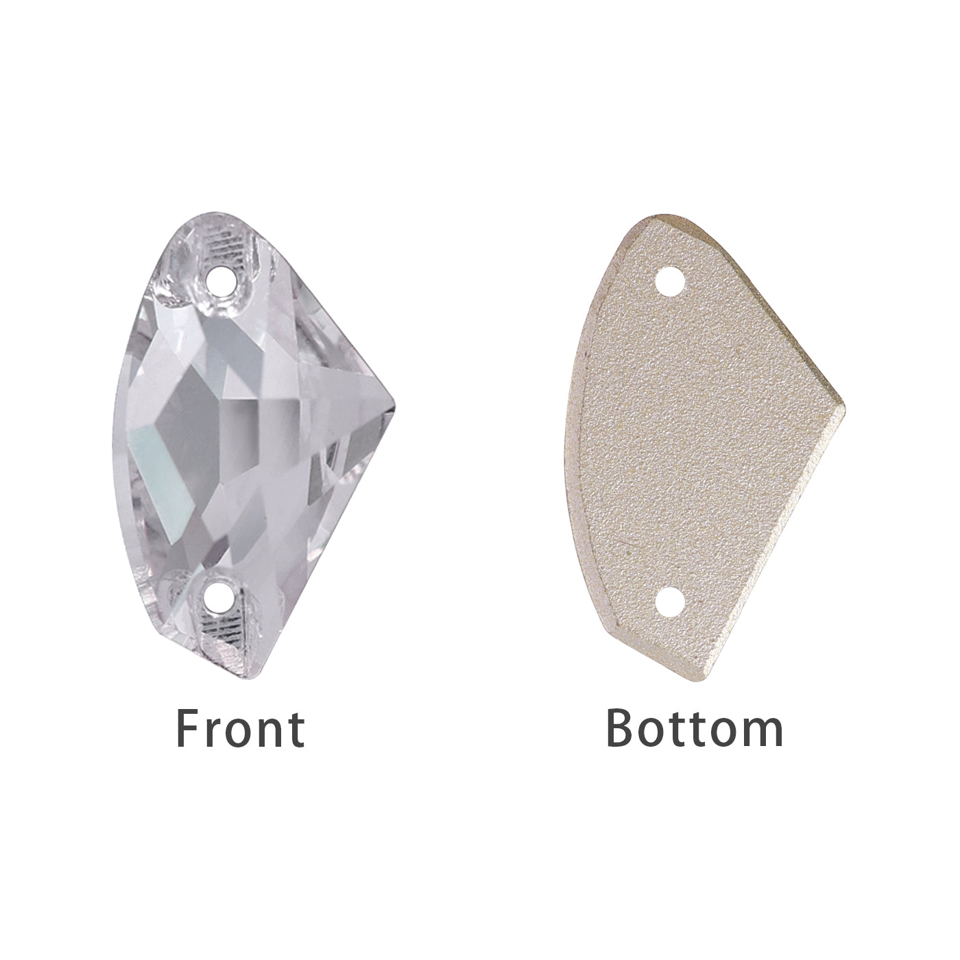 Mixed Sizes Crystal Galactic Shape High Quality Glass Sew-on Rhinestones WholesaleRhinestone