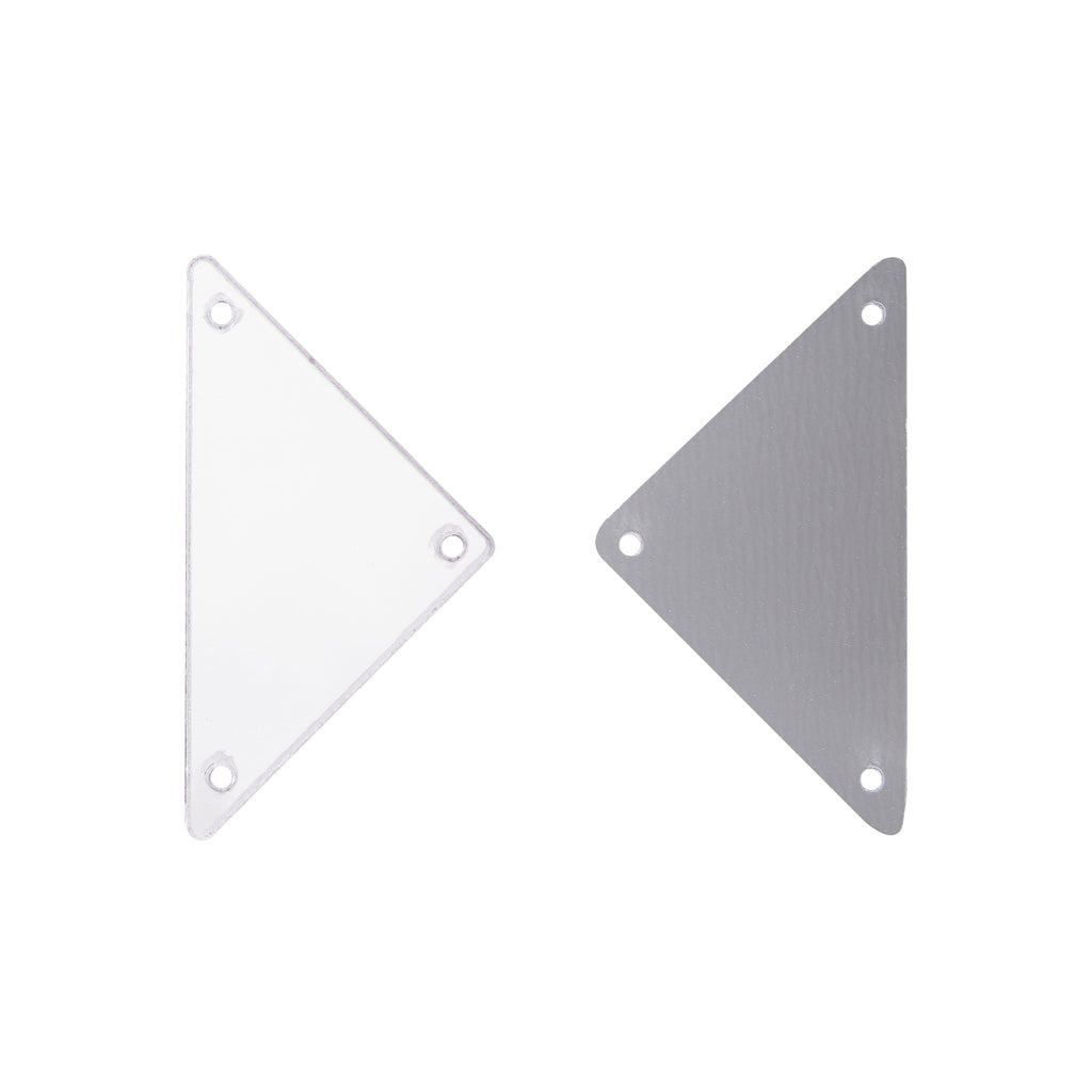 Triangle Shape Multi Colors Acrylic Sew-on Mirror For Dance Costume WholesaleRhinestone