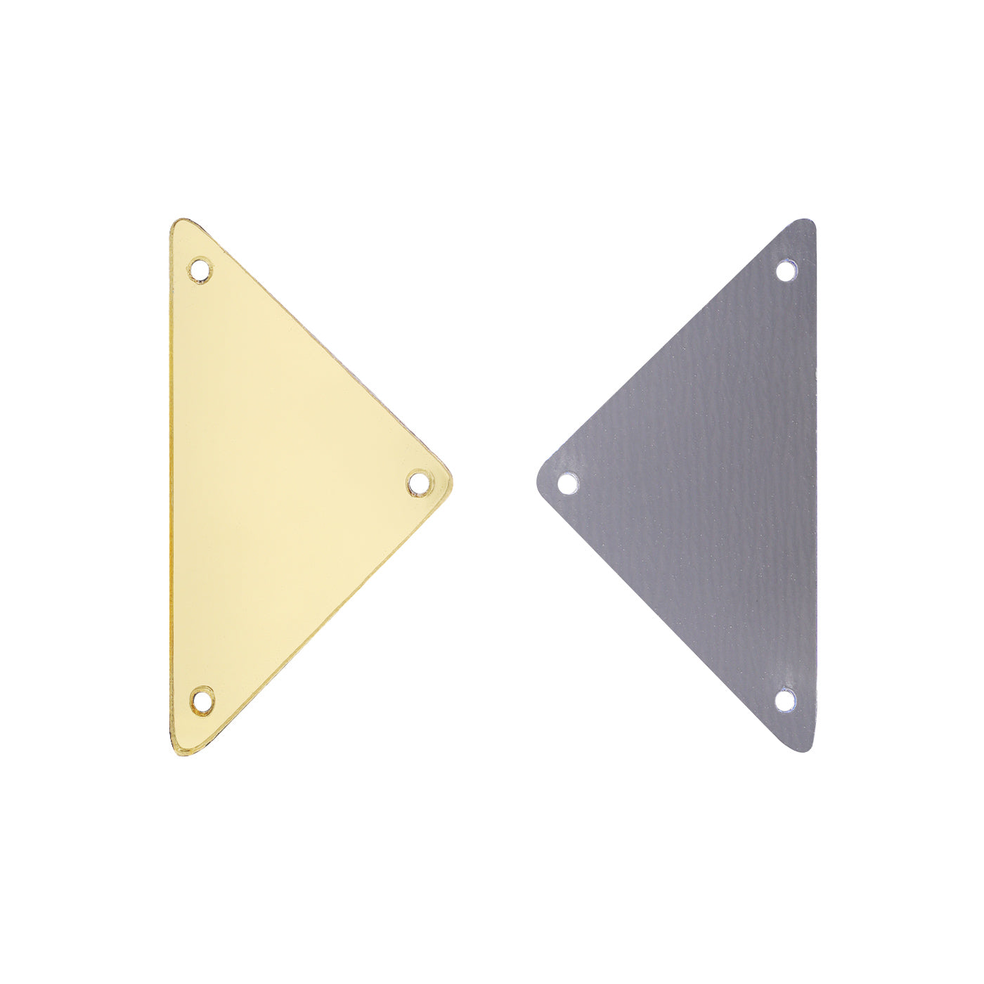 Triangle Shape Multi Colors Acrylic Sew-on Mirror For Dance Costume WholesaleRhinestone