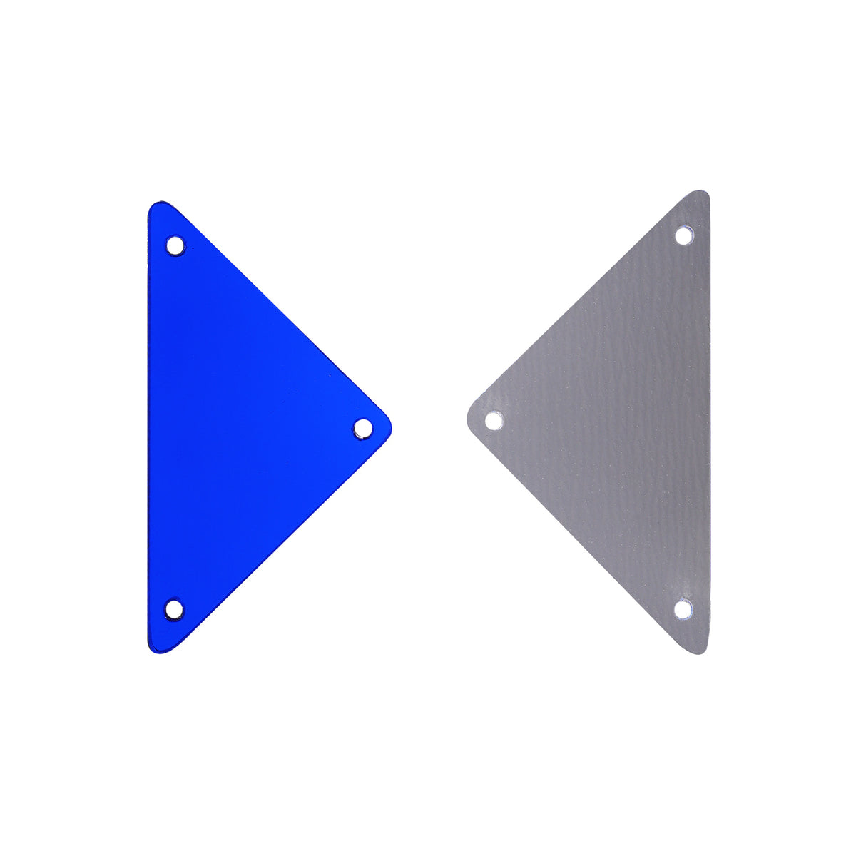 Triangle Shape Multi Colors Acrylic Sew-on Mirror For Dance Costume WholesaleRhinestone