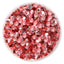 Peach Rose Glass FlatBack Rhinestones Silver Back WholesaleRhinestone