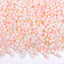 RNB012 Rainbow Effect Peanut Beads Shape Glass Seed Beads WholesaleRhinestone