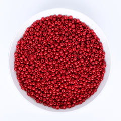 Glass Galvanized Seed Beads 12/0 Size 1.8mm GA-1008 Color