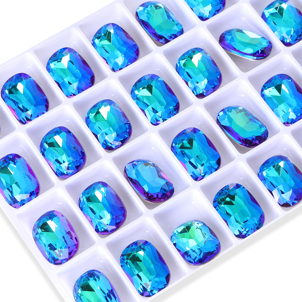 Sphinx Cushion Shape High Quality Glass Pointed Back Fancy Rhinestones WholesaleRhinestone