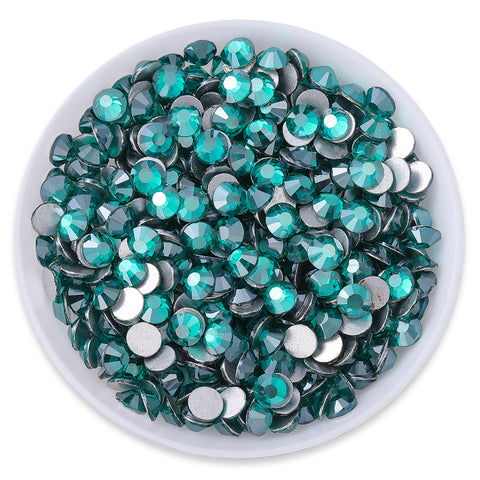 Star Blue Zircon Glass FlatBack Rhinestones Silver Back WholesaleRhinestone Hauptbild