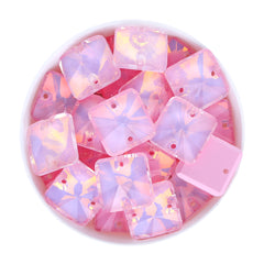 Rosaline AM Rivoli Square Shape High Quality Glass Sew-on Rhinestones