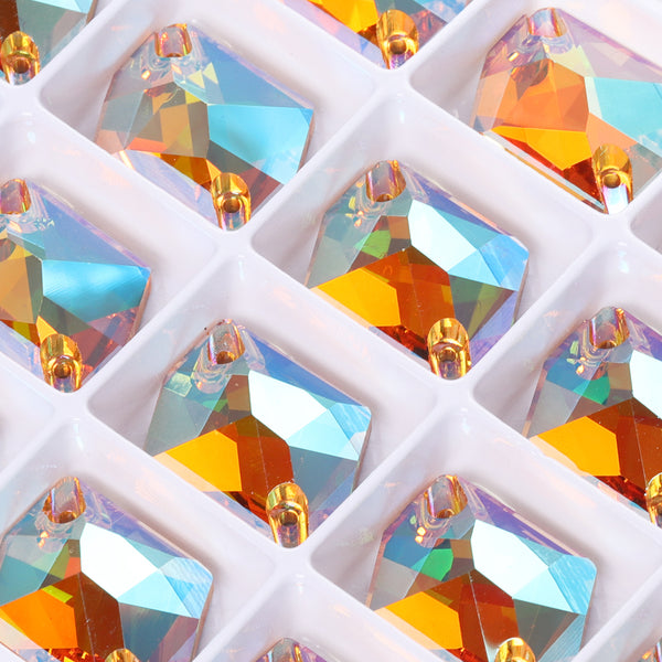 Crystal Sun Cosmic Shape High Quality Glass Sew-on Rhinestones WholesaleRhinestone