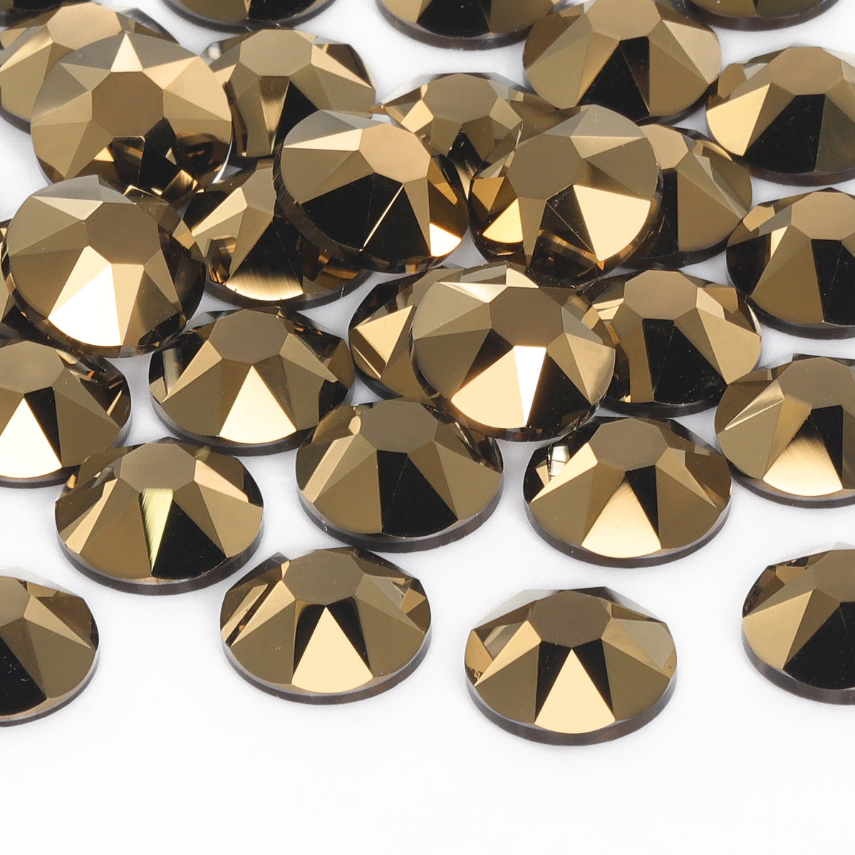 Dorado XIRIUS Round Shape High Quality Glass Beveled Flat Back Rhinestones WholesaleRhinestone Hauptbild