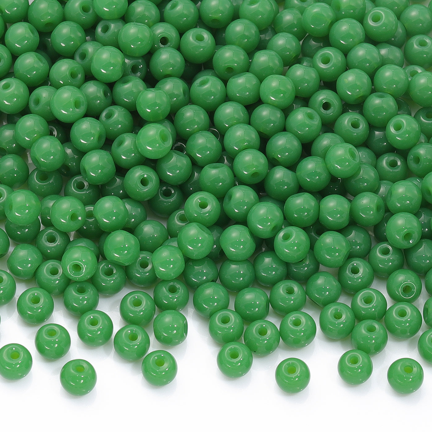 Various Colors 4.5 MM Round Shape Glass Seed Beads for Bracelets and Jewelry Making WholesaleRhinestone