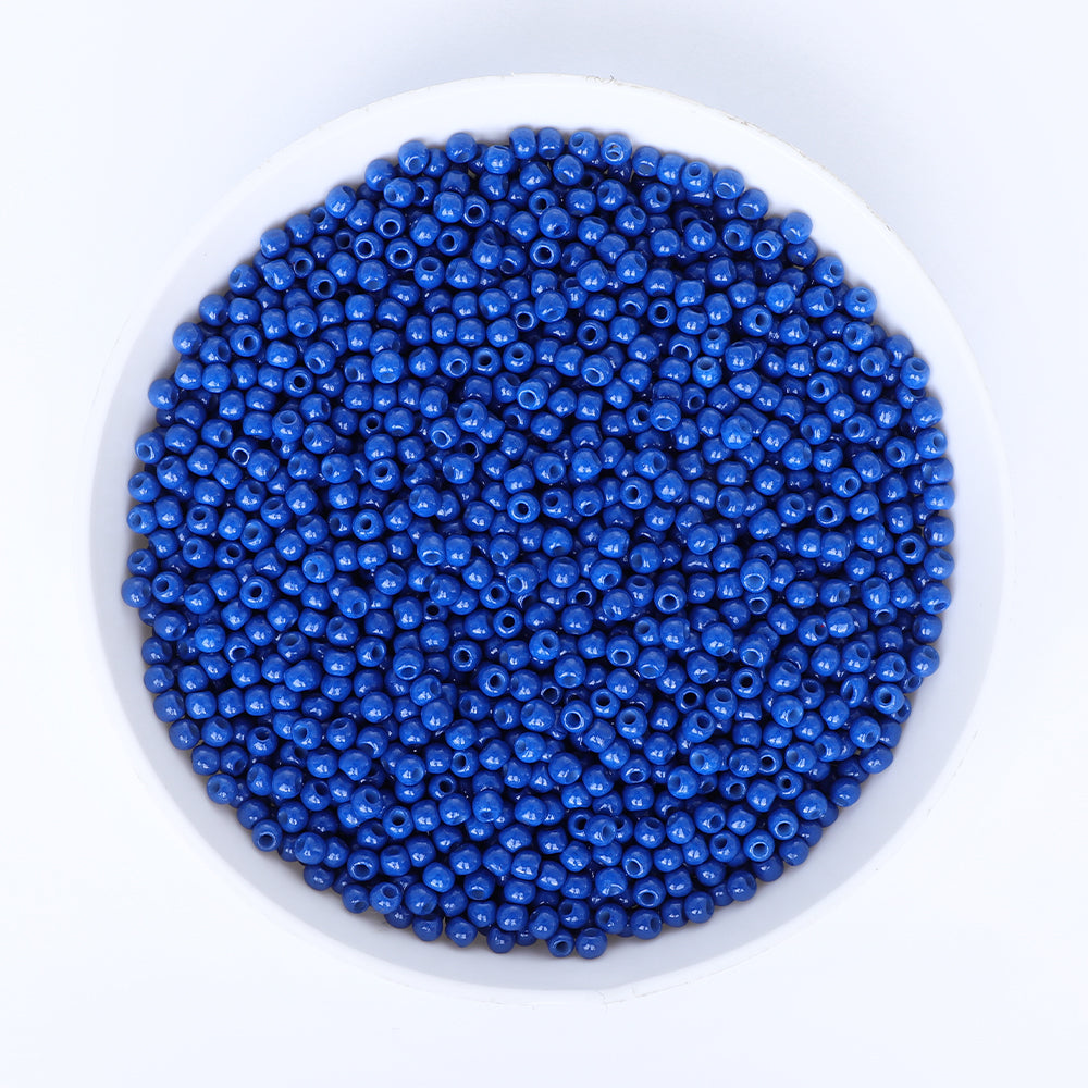 Cuentas de semillas galvanizadas de vidrio 12/0 tamaño 1.8 mm GA-1012 Color Imagen secundaria del producto