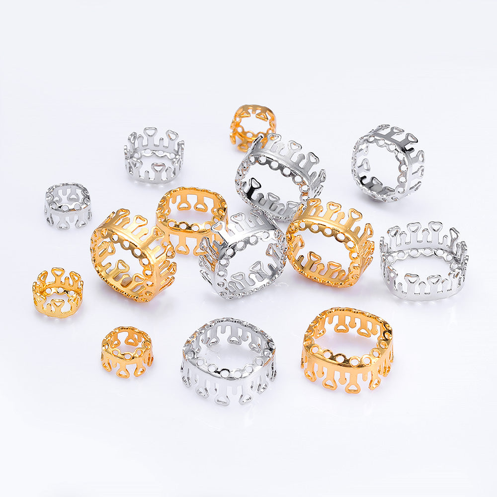 Cushion Square Shape High-Quality Sew-on Nest Hollow Claw For Rhinestone Claw settings WholesaleRhinestone Main image