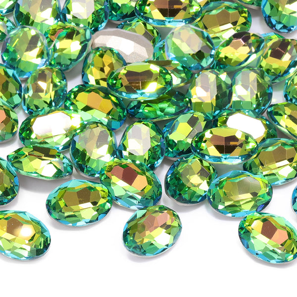 Sphinx Oval Shape High Quality Glass Pointed Back Fancy Rhinestones WholesaleRhinestone