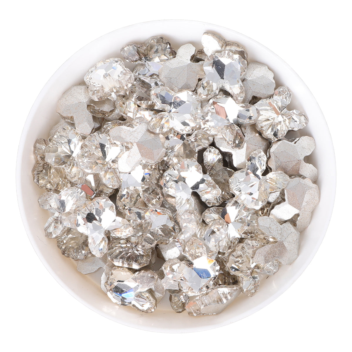 Crystal Rabbit Shape Glass Pointed Back Fancy Rhinestones WholesaleRhinestone Main image