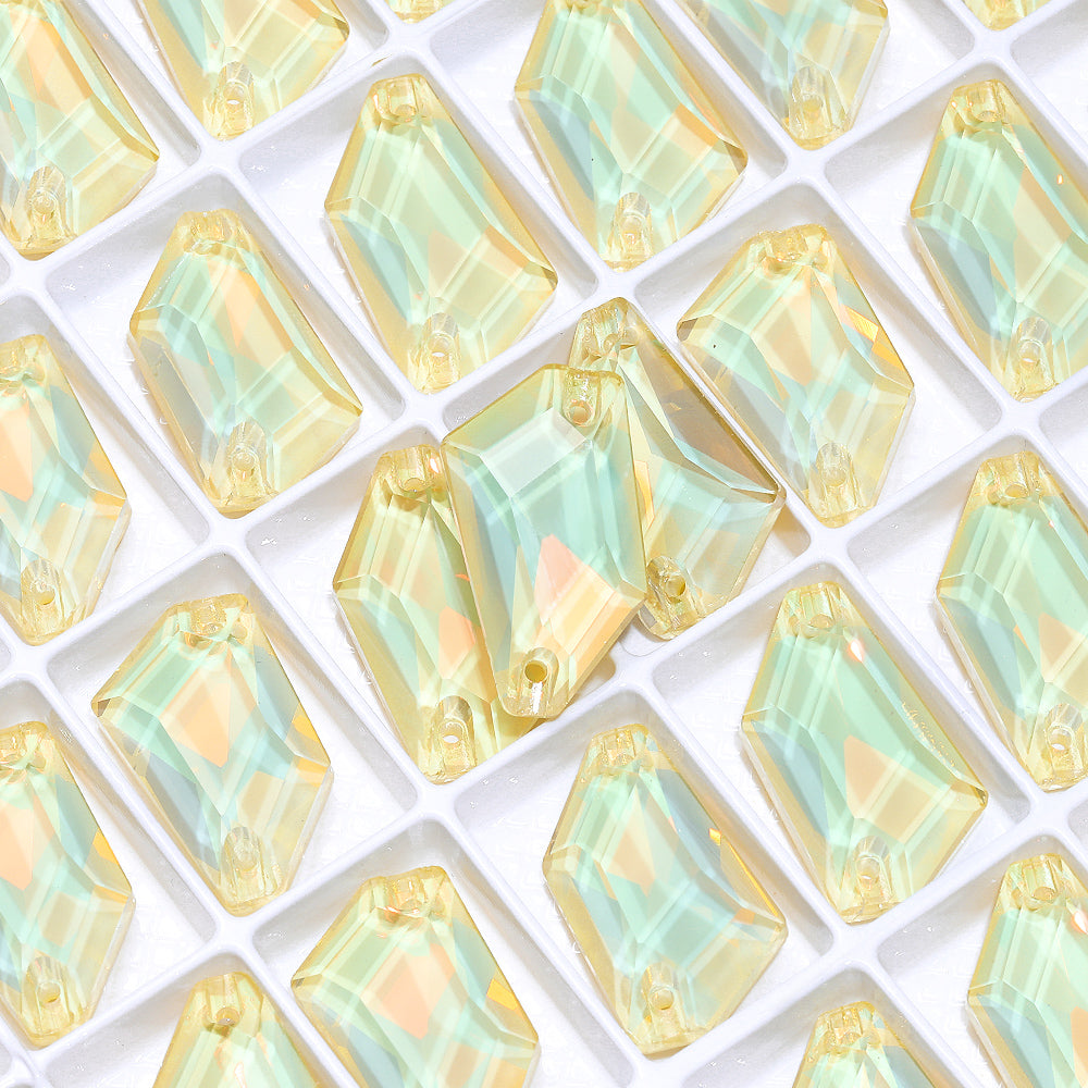 Jonquil AM De-Art Shape High Quality Glass Sew-on Rhinestones WholesaleRhinestone