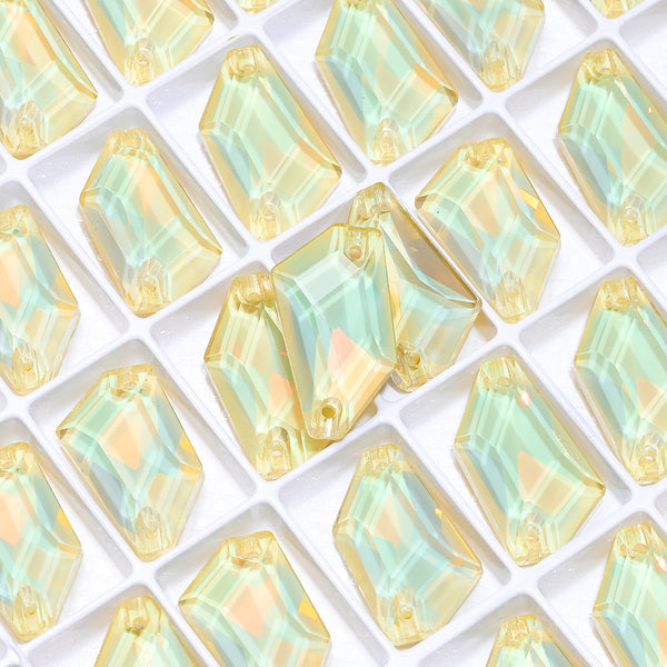 Jonquil AM De-Art Shape High Quality Glass Sew-on Rhinestones WholesaleRhinestone