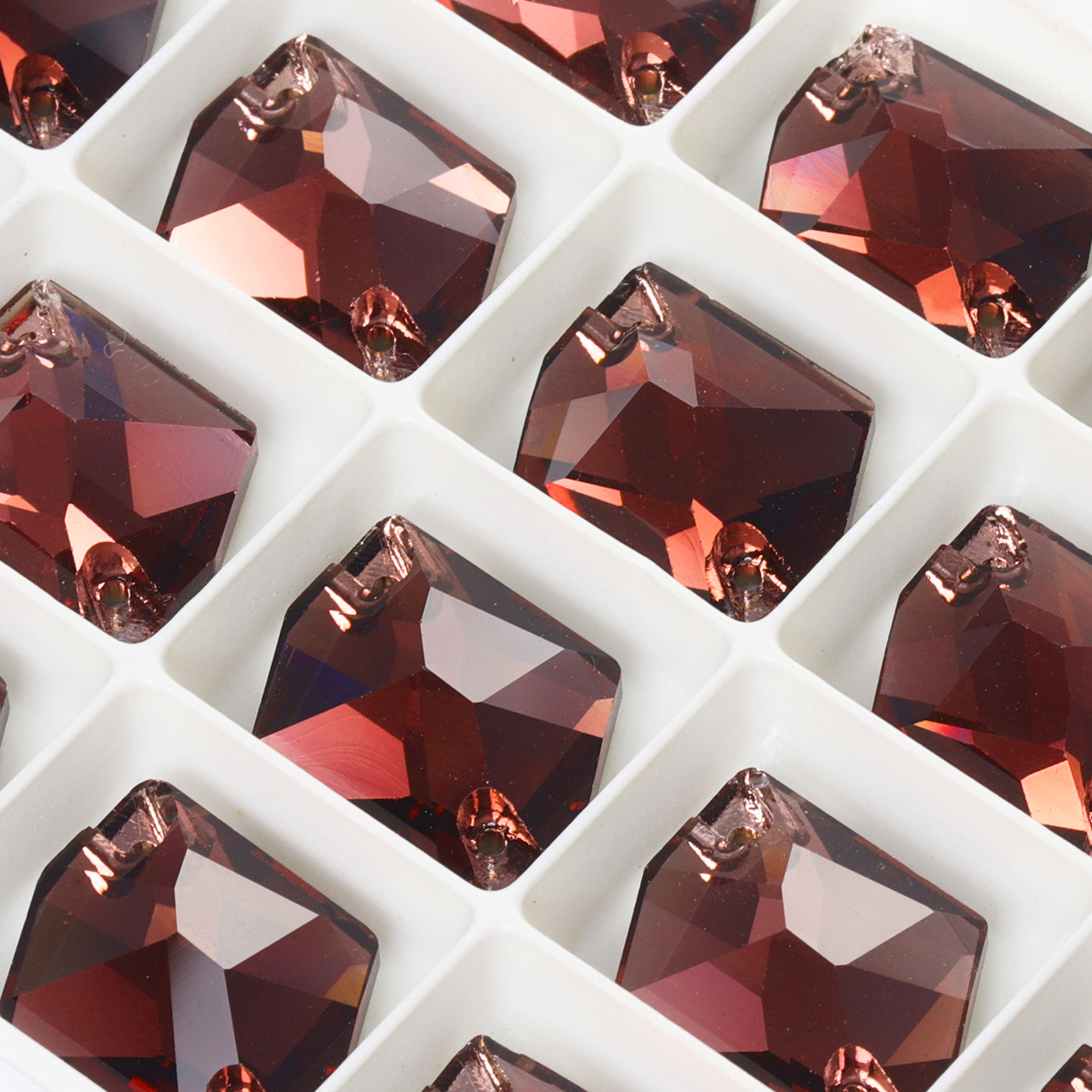 アメジスト宇宙形状高品質のガラス縫製ラインストーン サブ画像