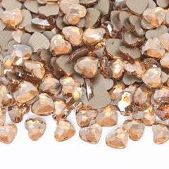 Prostokątny kształt Golden Shadow Fancy Fancy Rhinestones