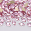 Rhombus Shape Light Pink Flat Back Fancy Rhinestones WholesaleRhinestone