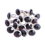 100 Sets Amethyst Glass Rhinestone Rivets for Leather Craft DIY Making WholesaleRhinestone