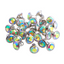 100 Sets Crystal AB Glass Rhinestone Rivets for Leather Craft DIY Making WholesaleRhinestone