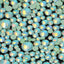 Mixed Sizes Mocha Opal Lt Green Glass Flat Back Rhinestones For Nail Art WholesaleRhinestone