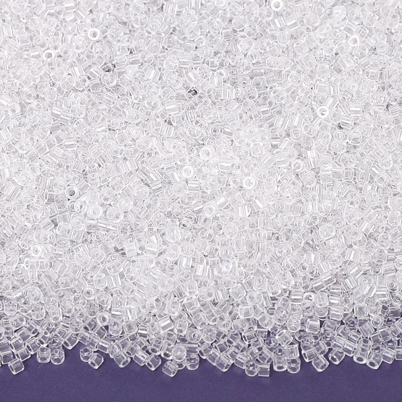 Transparent Color Hight Quality Glass Cylinder Seed Beads 1.6 MM Size BS1001 WholesaleRhinestone Main image