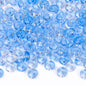Various Colors Transparent Candy Series Lucky Buckle Shape Glass Seed Beads WholesaleRhinestone
