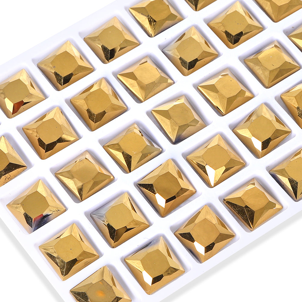 Dorado Princess Square Shape High Quality Glass Pointed Back Fancy Rhinestones WholesaleRhinestone