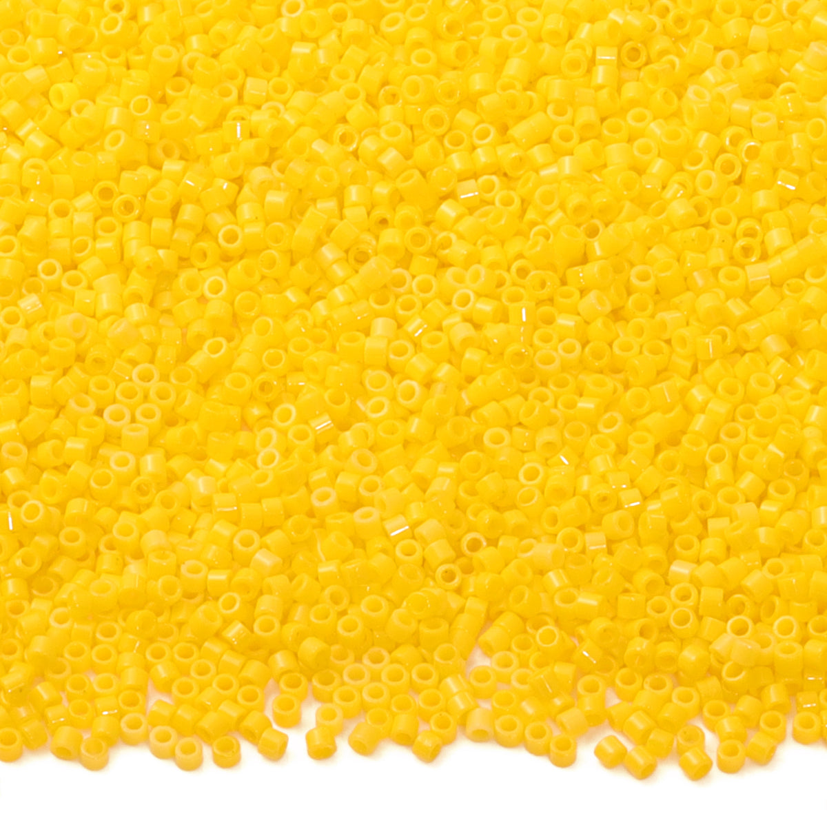 Opaque Dark Yellow Color Hight Quality Glass Cylinder Seed Beads 1.6 MM Size BS1012 WholesaleRhinestone Immagine principale del prodotto