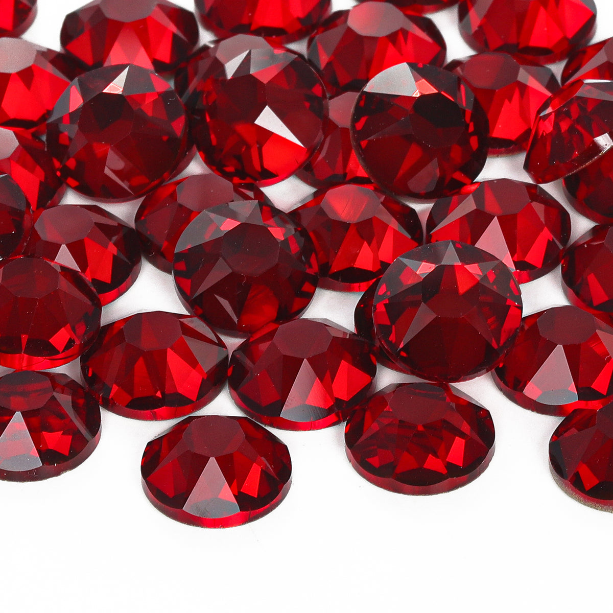 Siam XIRIUS Round Shape High Quality Glass Beveled Flat Back Rhinestones WholesaleRhinestone Hoofdafbeelding