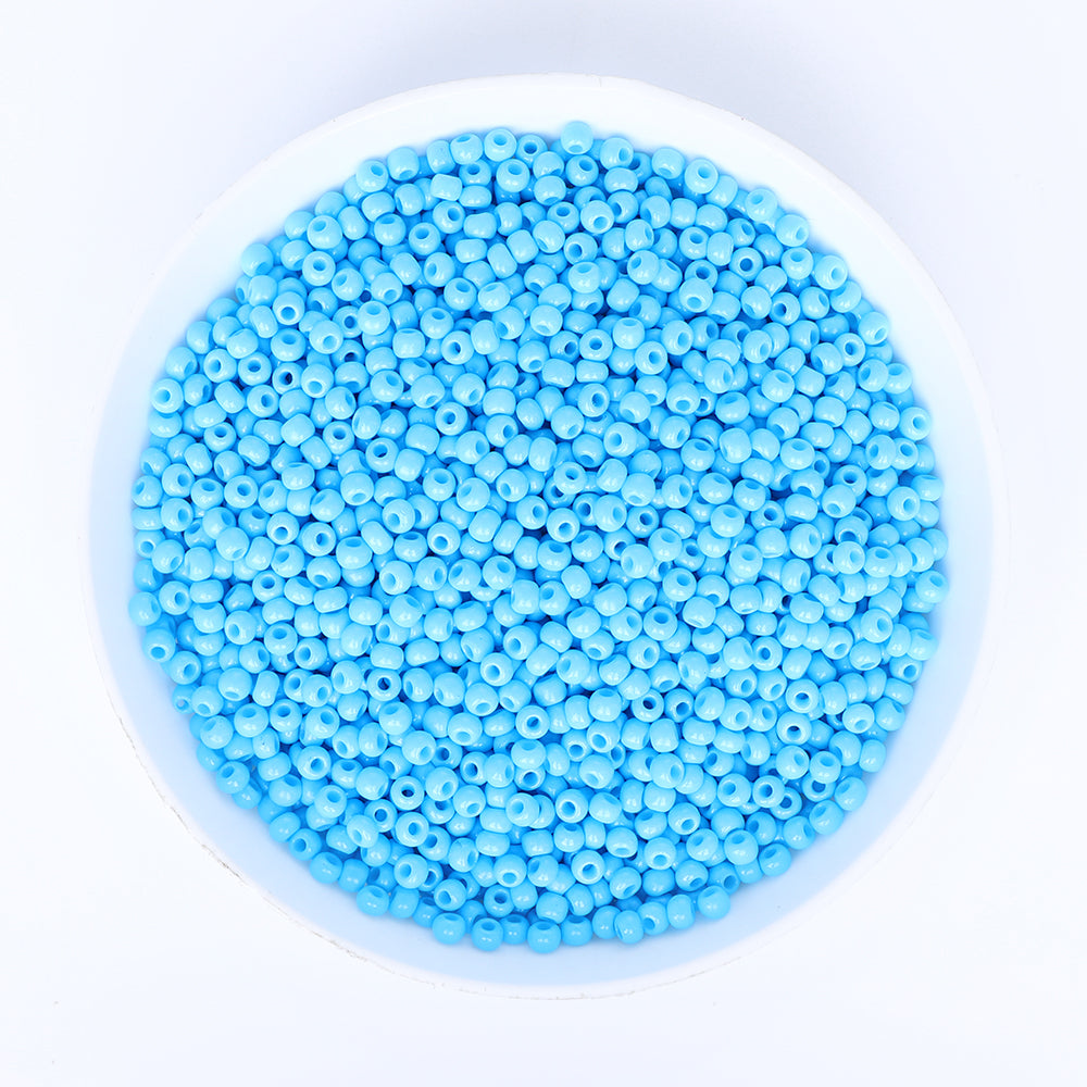 Cuentas de semillas galvanizadas de vidrio 12/0 tamaño 1.8 mm GA-1018 Color Imagen secundaria del producto