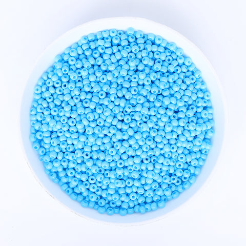 Glass galvaniserte frøperler 12/0 størrelse 1,8 mm GA-1018 farge Secondary image