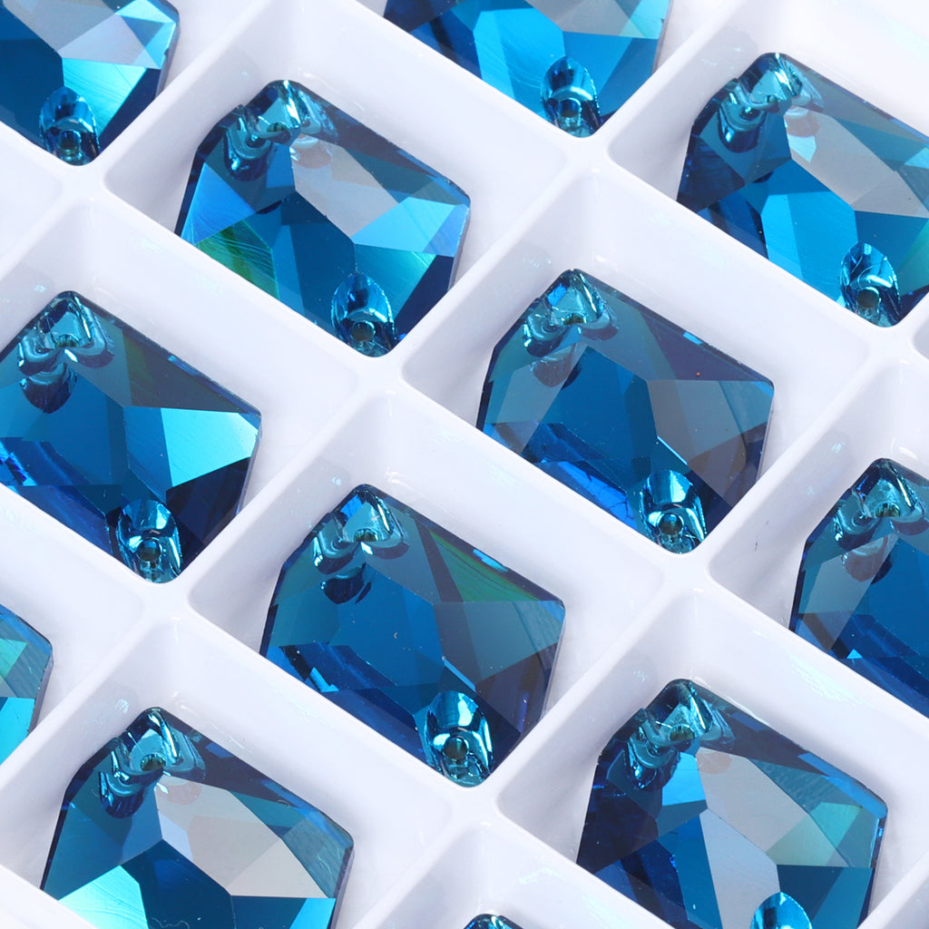 Indicolite Cosmic Shape High Quality Glass Sew-on Rhinestones WholesaleRhinestone