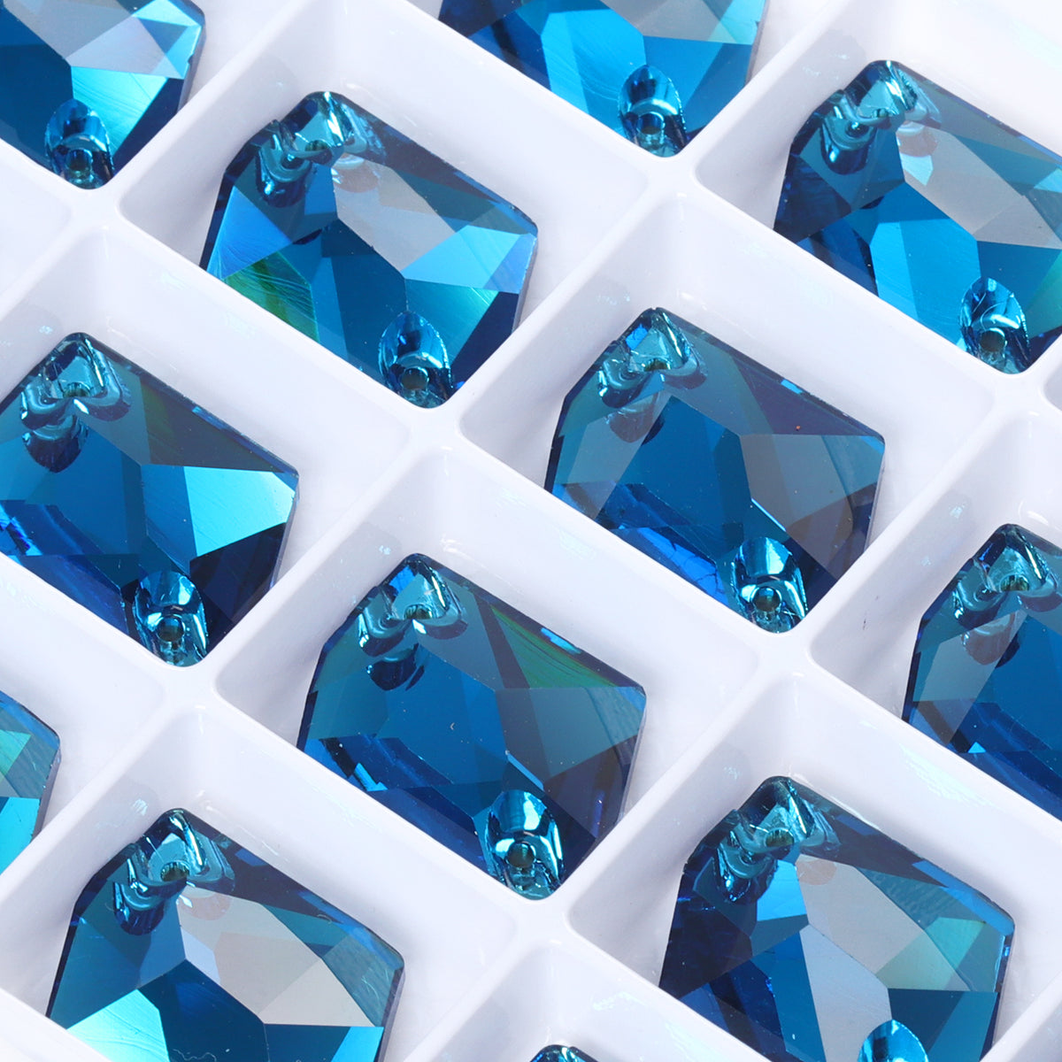 Indicolite Cosmic Shape High Quality Glass Sew-on Rhinestones WholesaleRhinestone