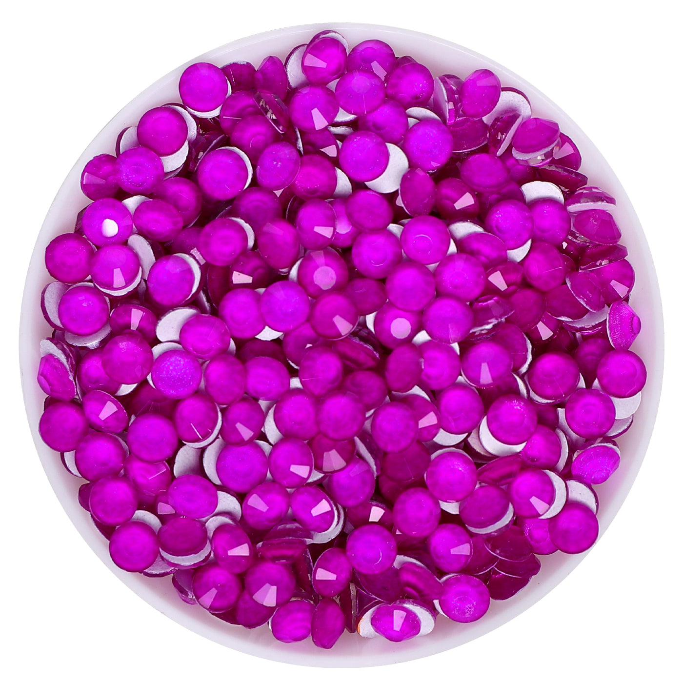 Neon Purple Glass FlatBack Neon Rhinestones WholesaleRhinestone Main image